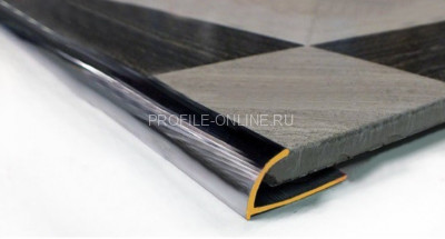 Латунный С-профиль RJ 1259 OC 12,5 хром 2,7м