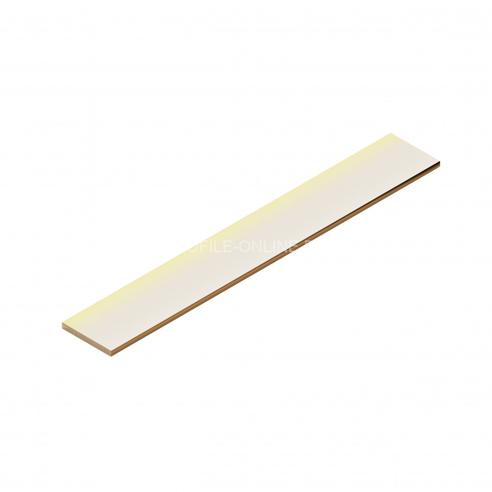 Полоса 30 мм из латуни Л-30 полированная 2.7 м