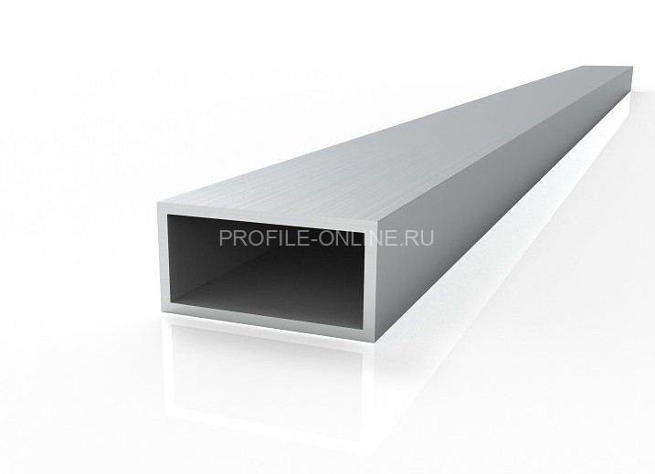 Алюминиевый бокс прямоугольный 25х60х2 мм 3 м