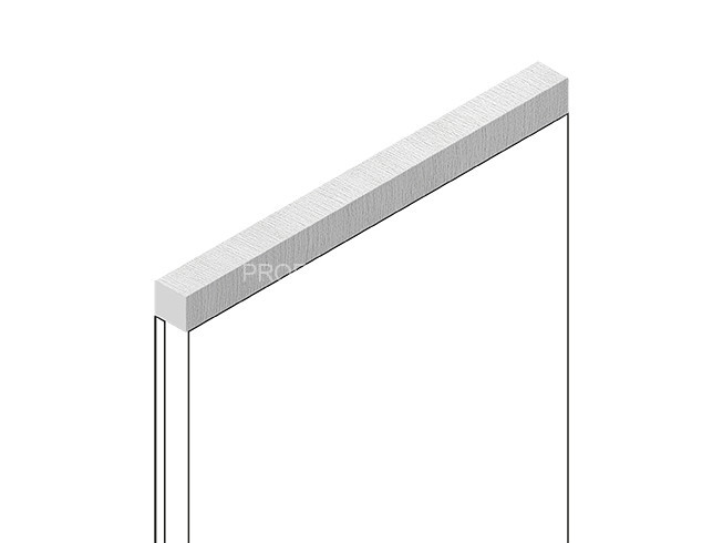 Декоративный молдинг HiWood D12V1 S339 из фитополимера под дерево 12х12 мм 2.7 м