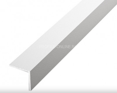 Алюминиевый уголок 10х10 мм ПБ10х10 белый муар 3 м