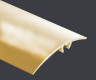 Латунный порог разноуровневый 40 мм Cezar LWSZ 40 L полированный 1,8 м
