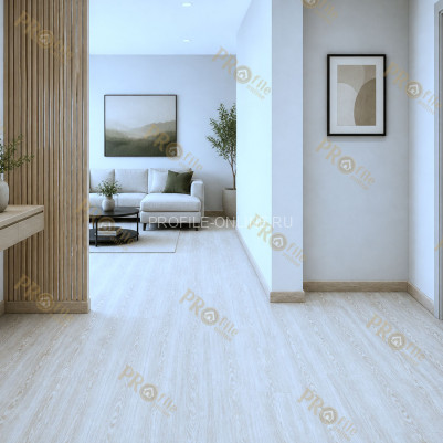 Плинтус ПВХ Comfort Classic 80 напольный Акация 424 под дерево