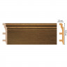 Плинтус напольный Дуб натуральный DECOMASTER D232-88ДМ (100x22x2400)